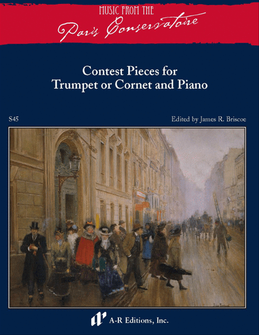 Contest Pieces for Trumpet or Cornet and Piano Cornet scores gallery preview page 1