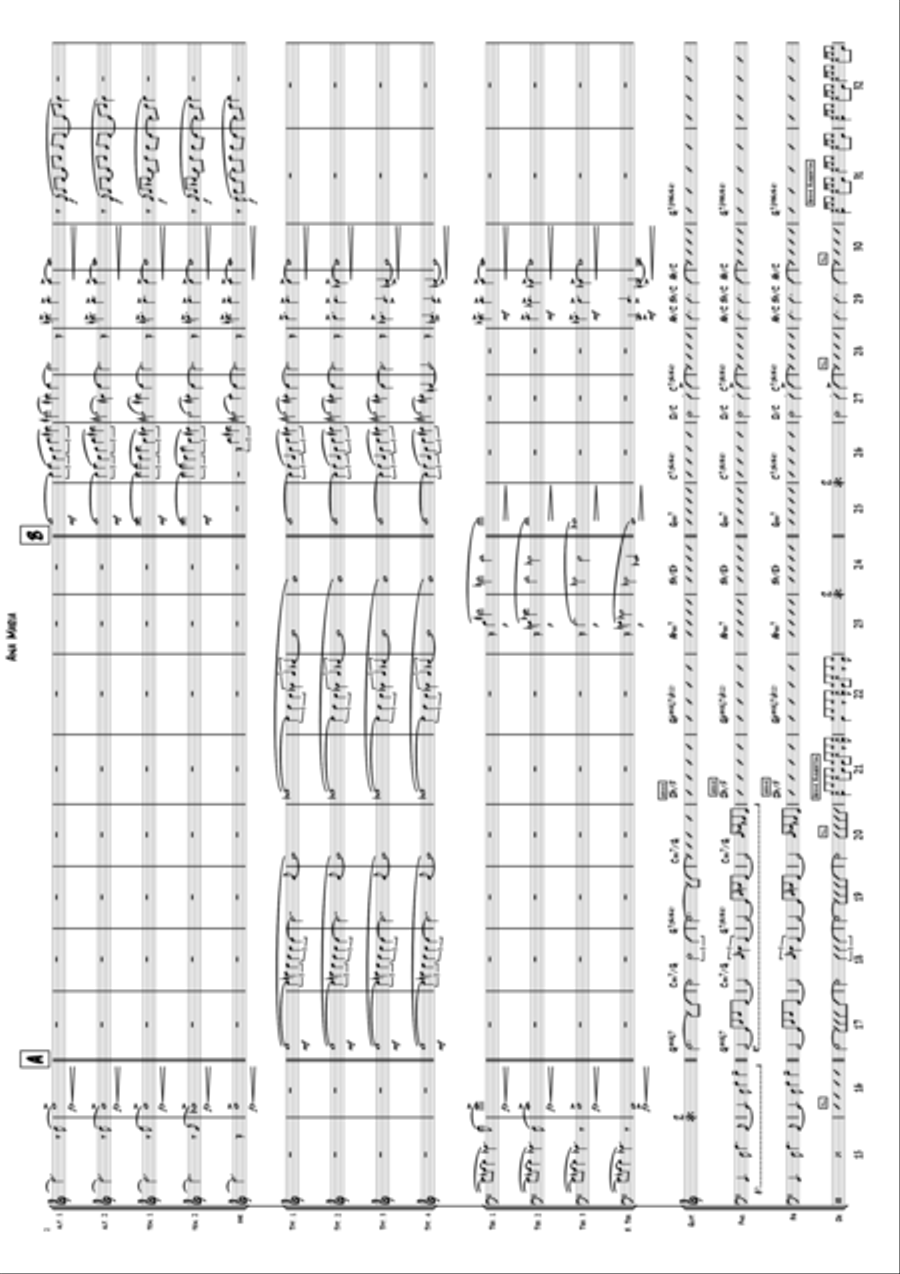 Ana Maria Jazz Ensemble scores gallery preview page 3