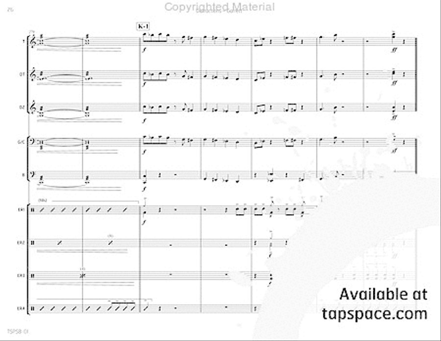 Distractions Steel Drum Band scores gallery preview page 29