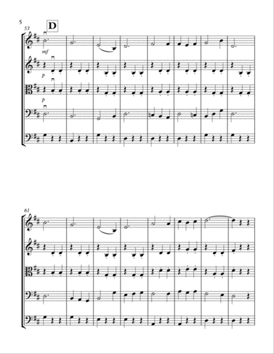 Viennese Waltz String Orchestra scores gallery preview page 6