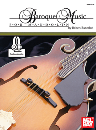 Book cover for Baroque Music for Mandolin