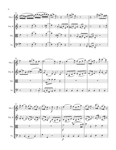 W.A. Mozart-Eine kleine Nachtmusik: II. Romance (for string quartet)