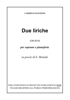 Due liriche (CM 2015)