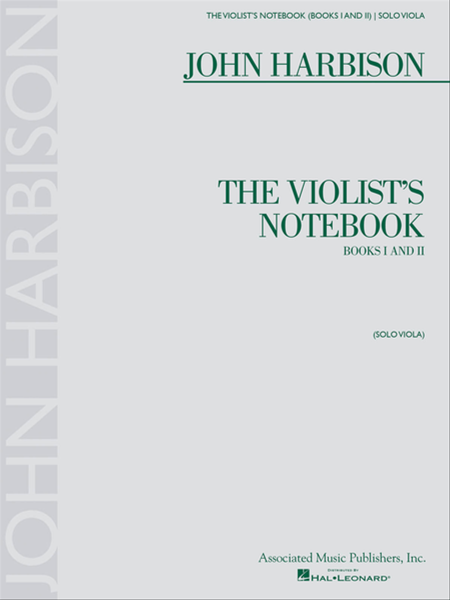 The Violist's Notebook The Violist's Notebook Viola Solo scores gallery preview page 1