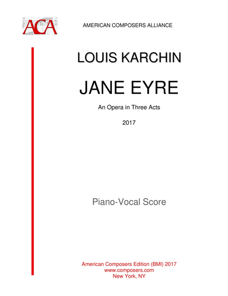 [Karchin] Jane Eyre (Piano Reduction)