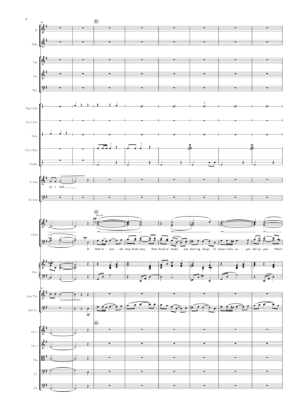 Wexford Carol (Orchestra Ensemble Score and Parts) image number null