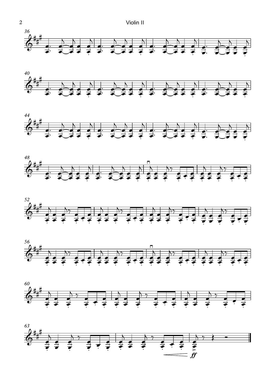 Stand By Me String Quartet scores gallery preview page 6