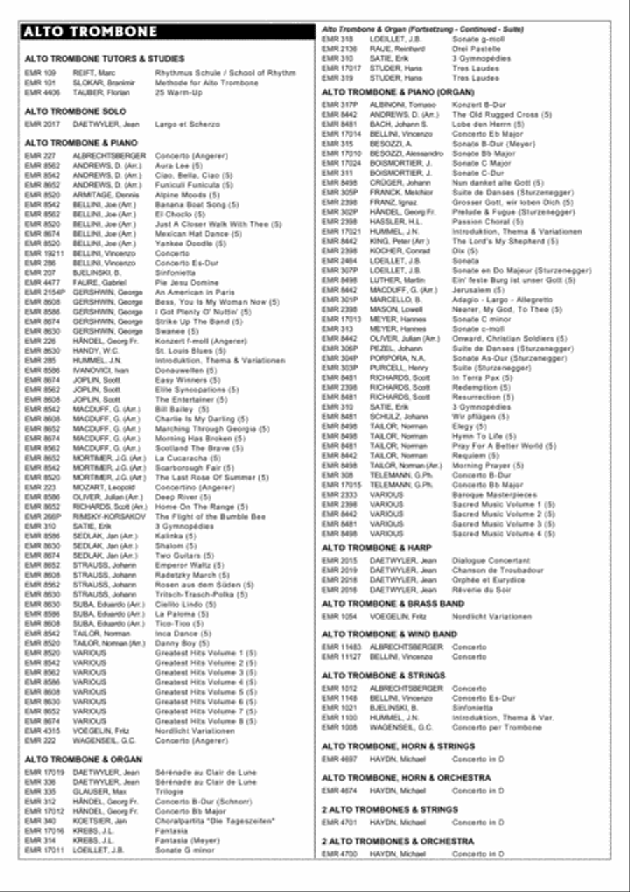 31 Duos Faciles 31 Duos Faciles Trombone scores gallery preview page 6