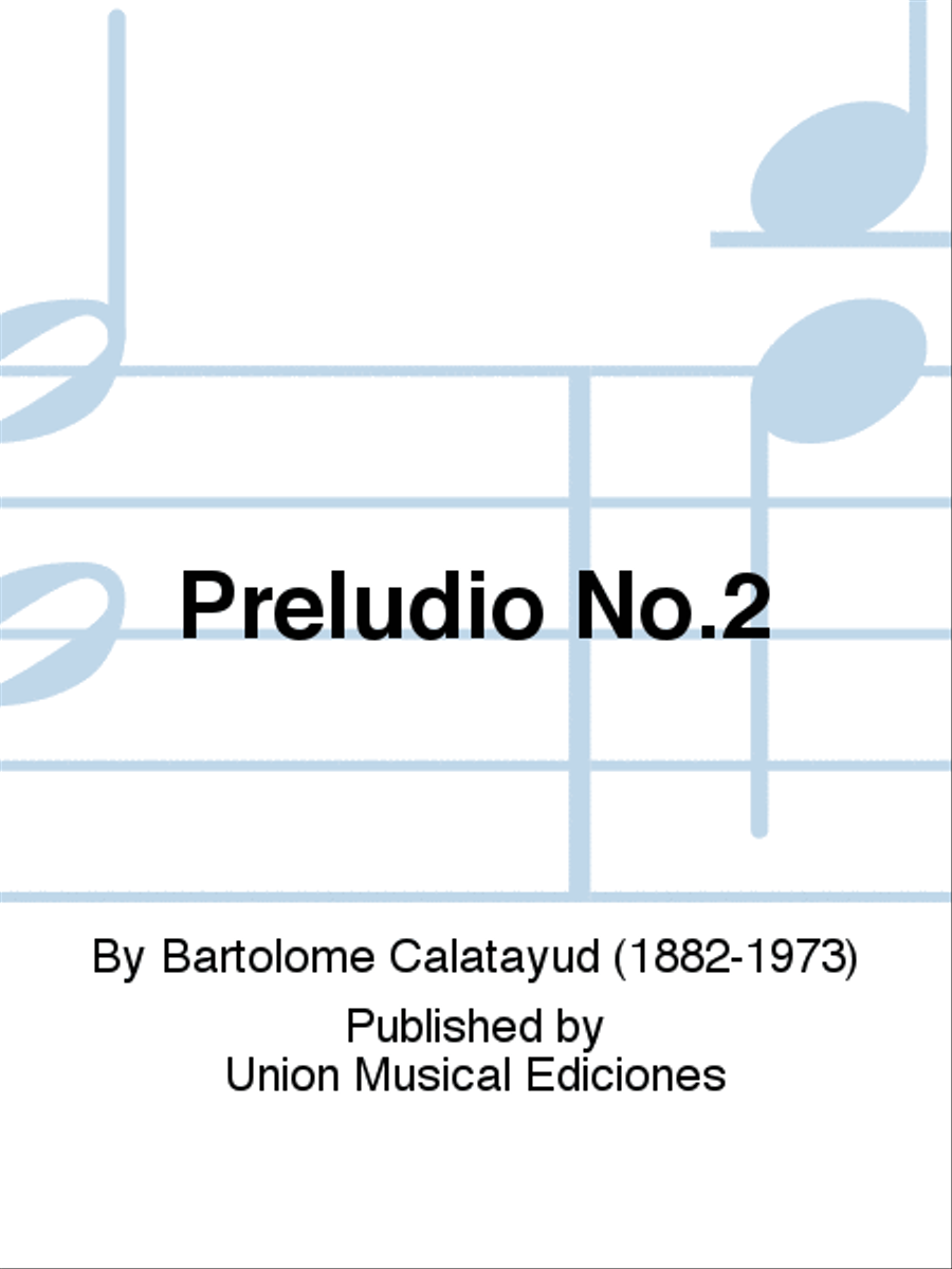 Preludio No.2 Acoustic Guitar scores gallery preview page 1