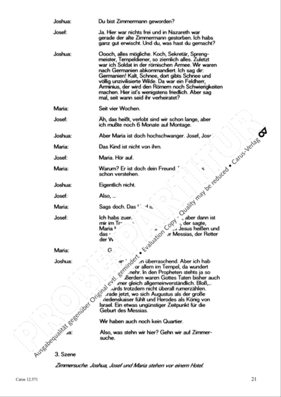 O je, Bethlehem Unison Choir scores gallery preview page 22