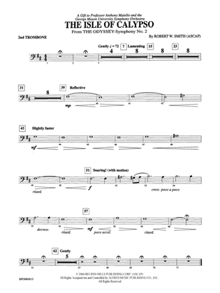 The Isle of Calypso (from The Odyssey (Symphony No. 2)): 2nd Trombone