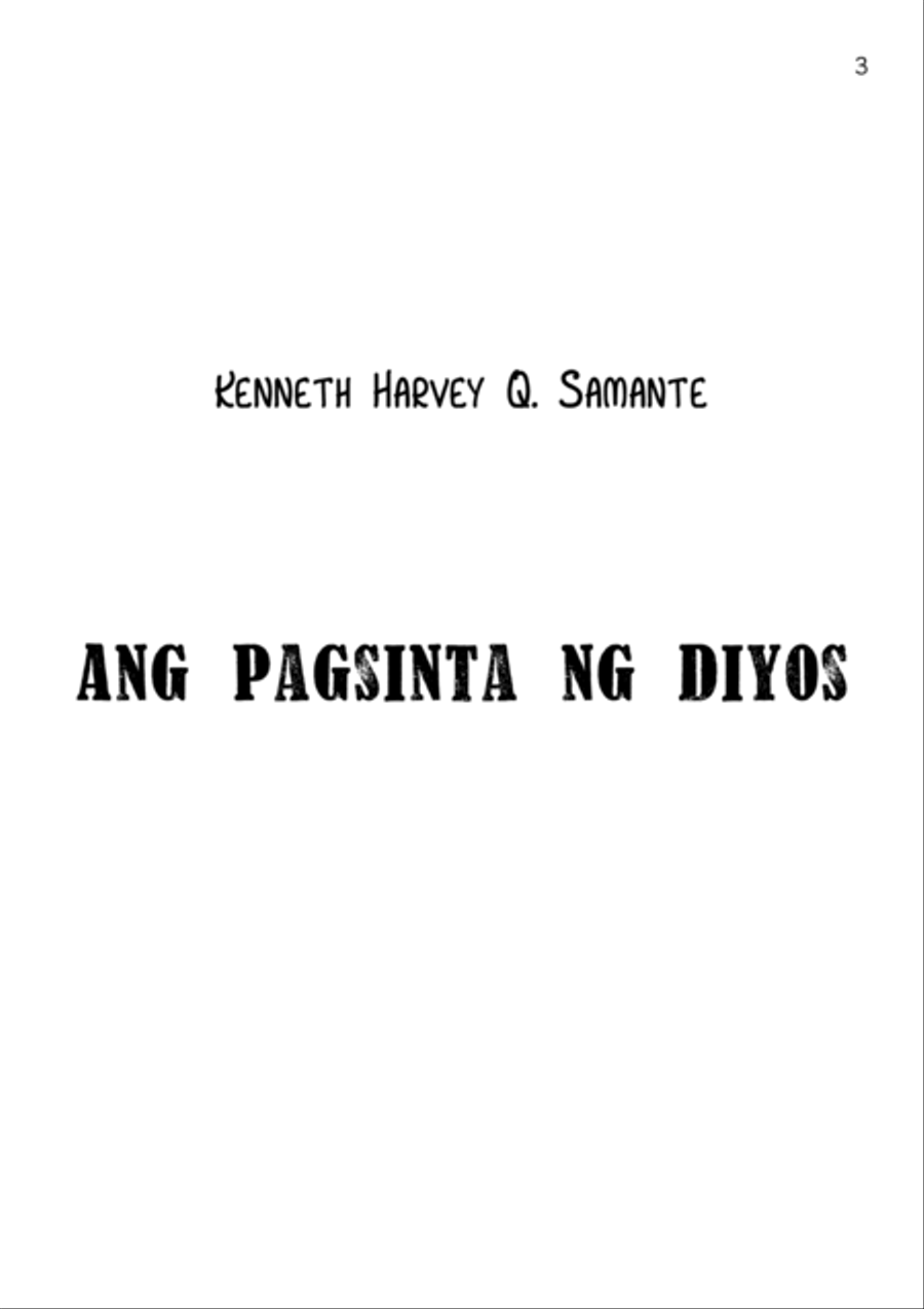 Ang Pagsinta ng Diyos Ang Pagsinta ng Diyos 4-Part scores gallery preview page 3