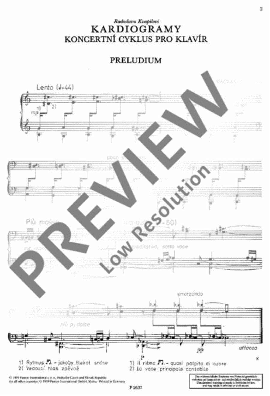 Cardiogramme Piano Solo scores gallery preview page 6