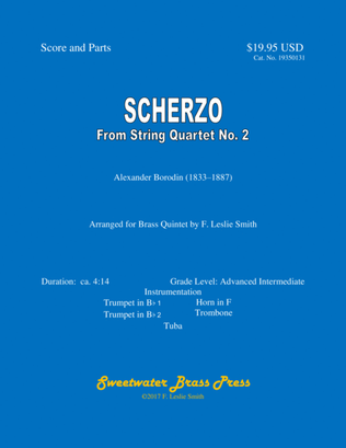Scherzo from Quartet No. 2 ("Baubles, Bangles and Beads")