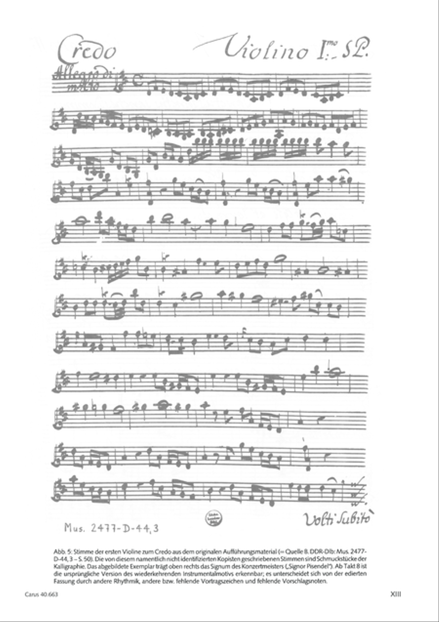 Mass in D minor (Missa in d) ATB scores gallery preview page 14