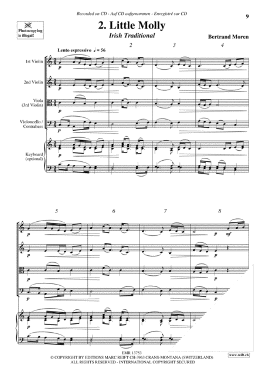6 Irish Tunes Cello scores gallery preview page 4