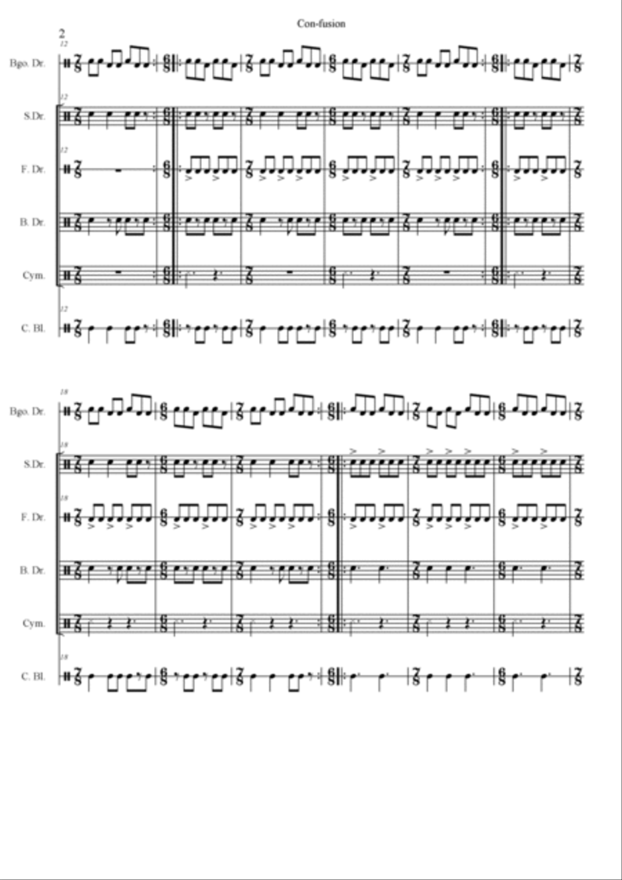 Confusion School and Community scores gallery preview page 3