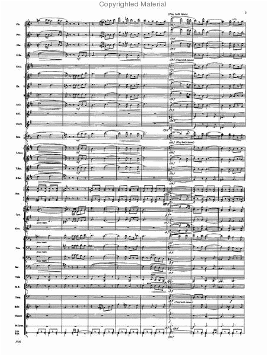 Mr. Music Concert Band scores gallery preview page 4