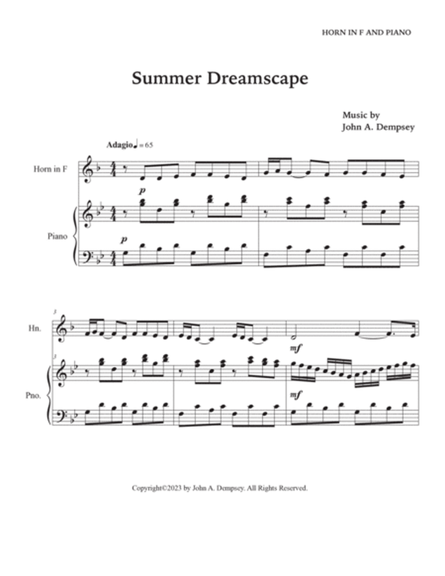 Summer Dreamscape (Horn in F and Piano) image number null