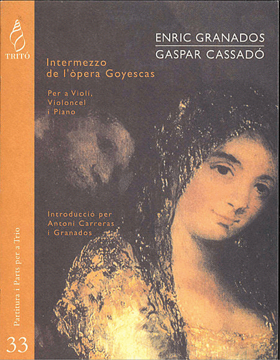 Intermezzo de l’òpera Goyescas Piano Trio scores gallery preview page 1
