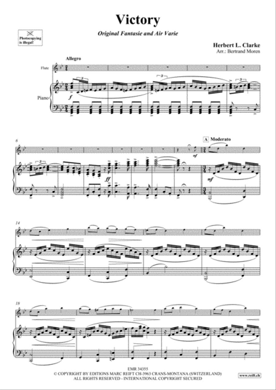 Victory Flute Solo scores gallery preview page 4
