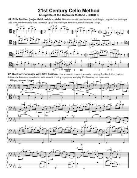 21st Century Cello Method BOOK 3 (Dotzauer updated)