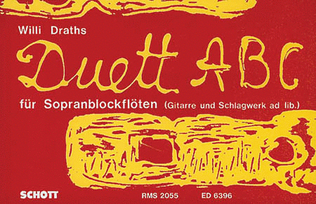 Book cover for Duett ABC for 2 Recorders