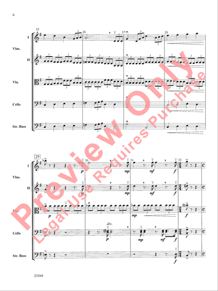 The Adventures of Stringman String Orchestra scores gallery preview page 7