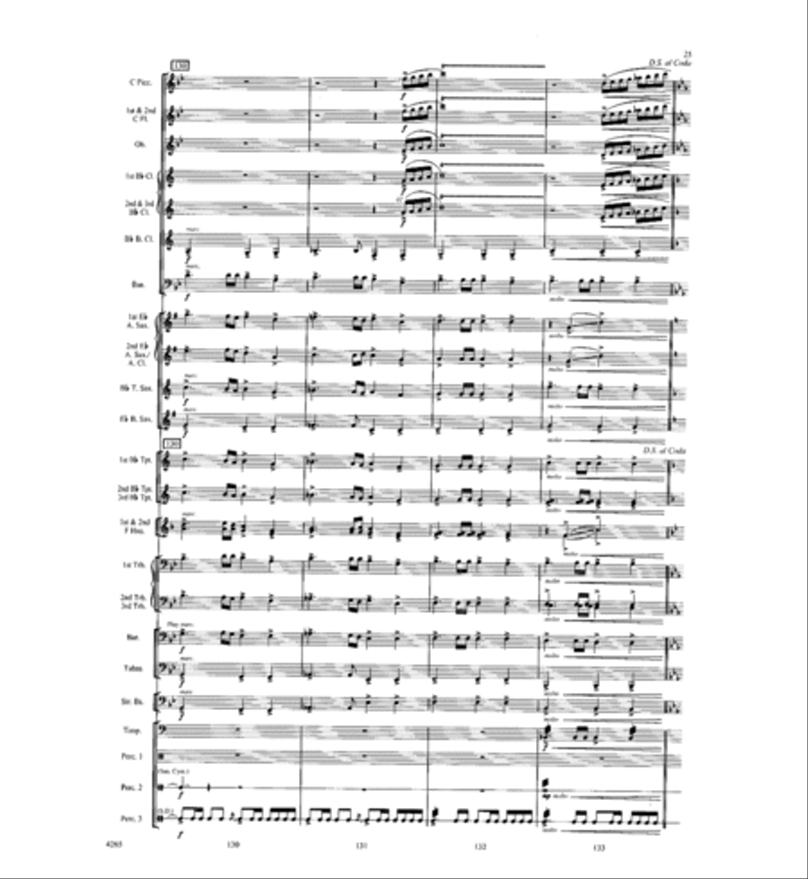 River of Life River of Life Concert Band scores gallery preview page 24