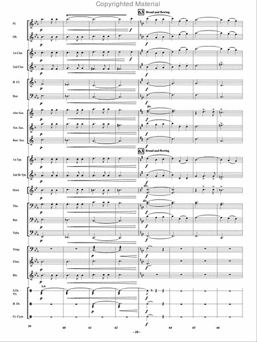 In The Garden In The Garden Concert Band scores gallery preview page 9