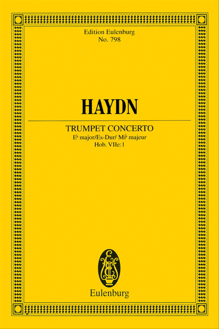 Trumpet Concerto (Hob. 7e: 1) in E-Flat Major Orchestra scores gallery preview page 1