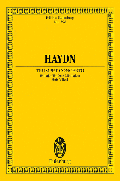 Trumpet Concerto (Hob. 7e: 1) in E-Flat Major by Franz Joseph Haydn Orchestra - Sheet Music
