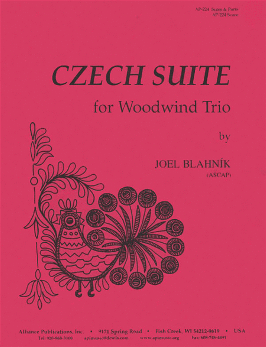 Czech Suite - Ww Trio Collection / Songbook scores gallery preview page 1
