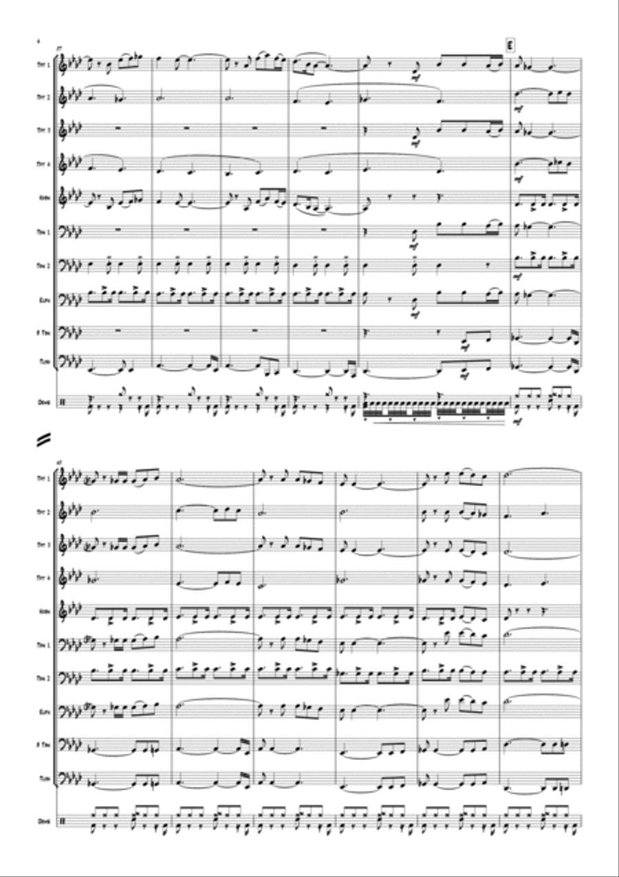 Happy Xmas (war Is Over) Horn scores gallery preview page 6