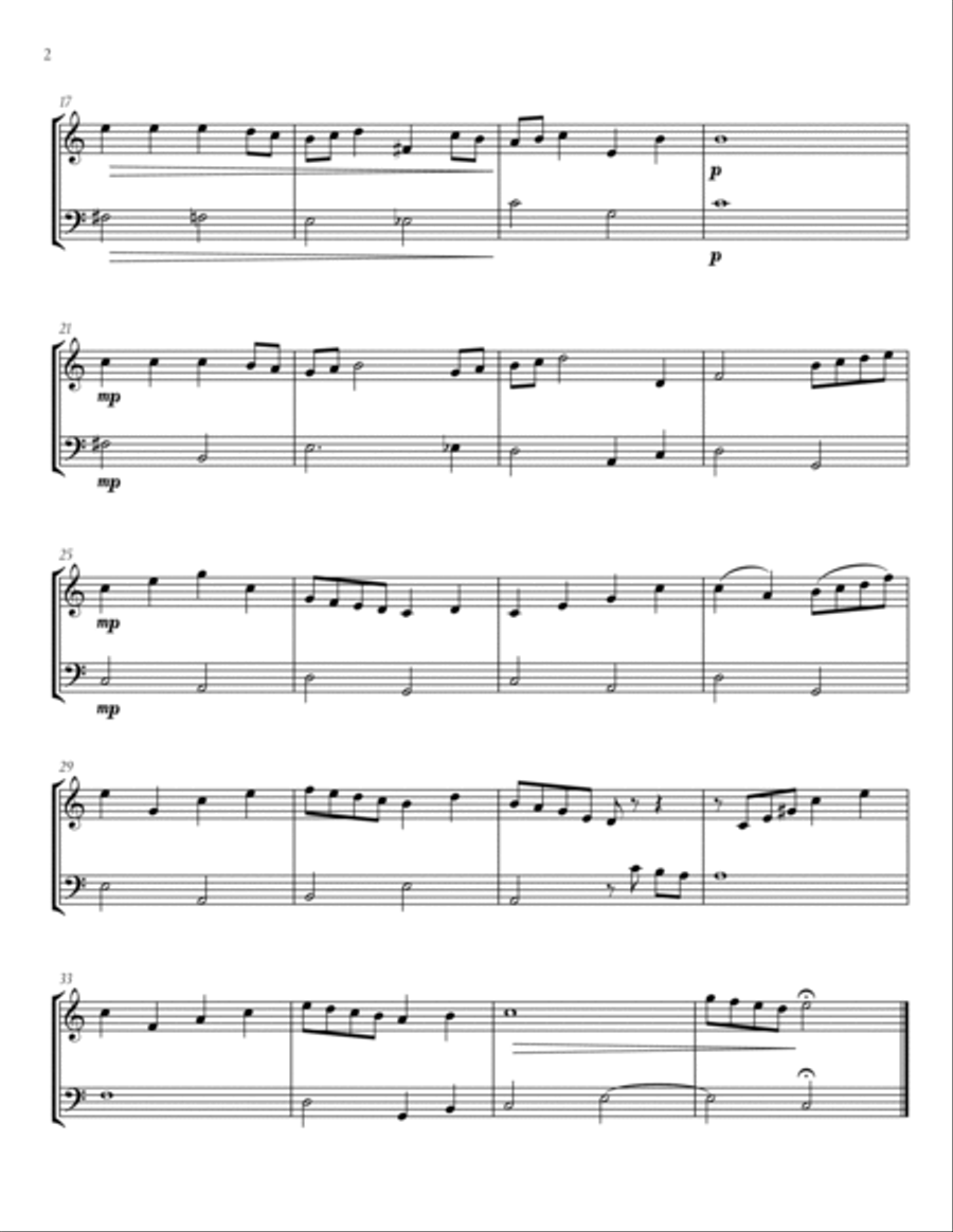 Have Yourself A Merry Little Christmas Score and Parts scores gallery preview page 2
