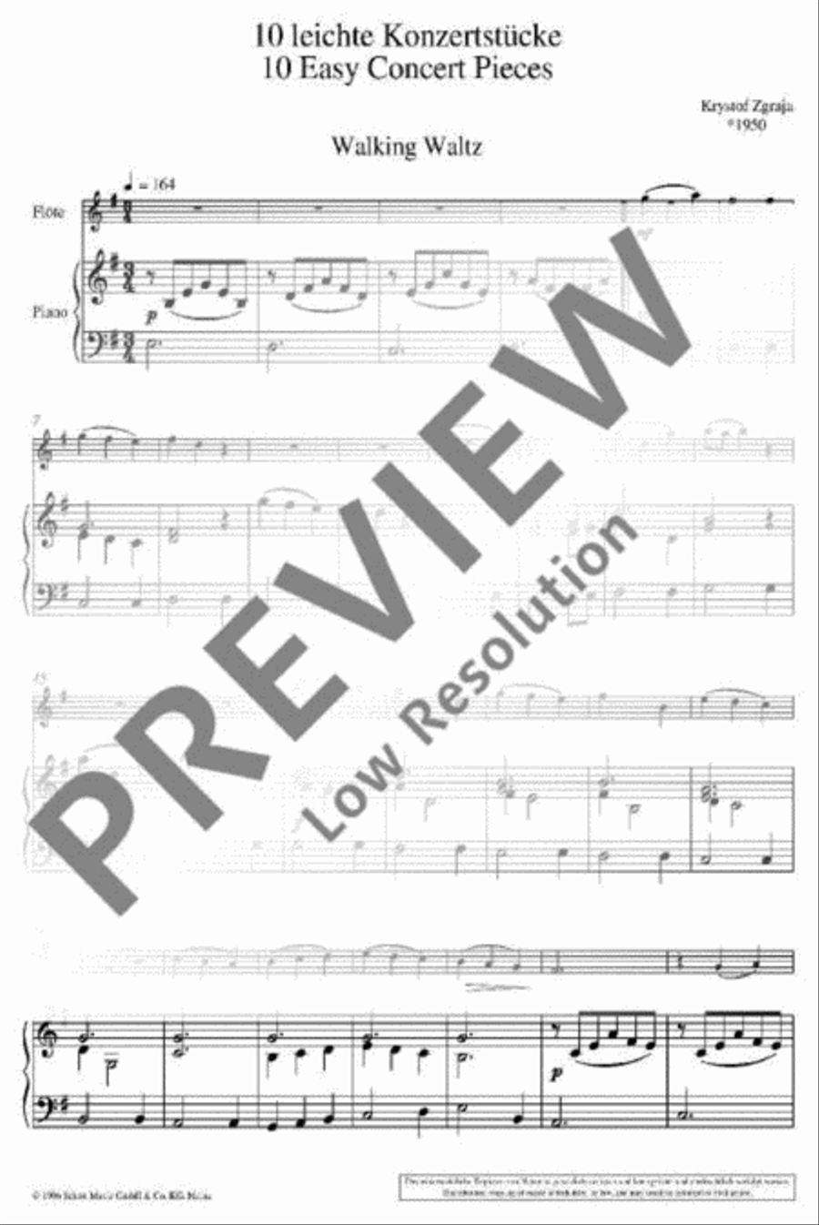 Modern Flutist Modern Flutist Flute Solo scores gallery preview page 3