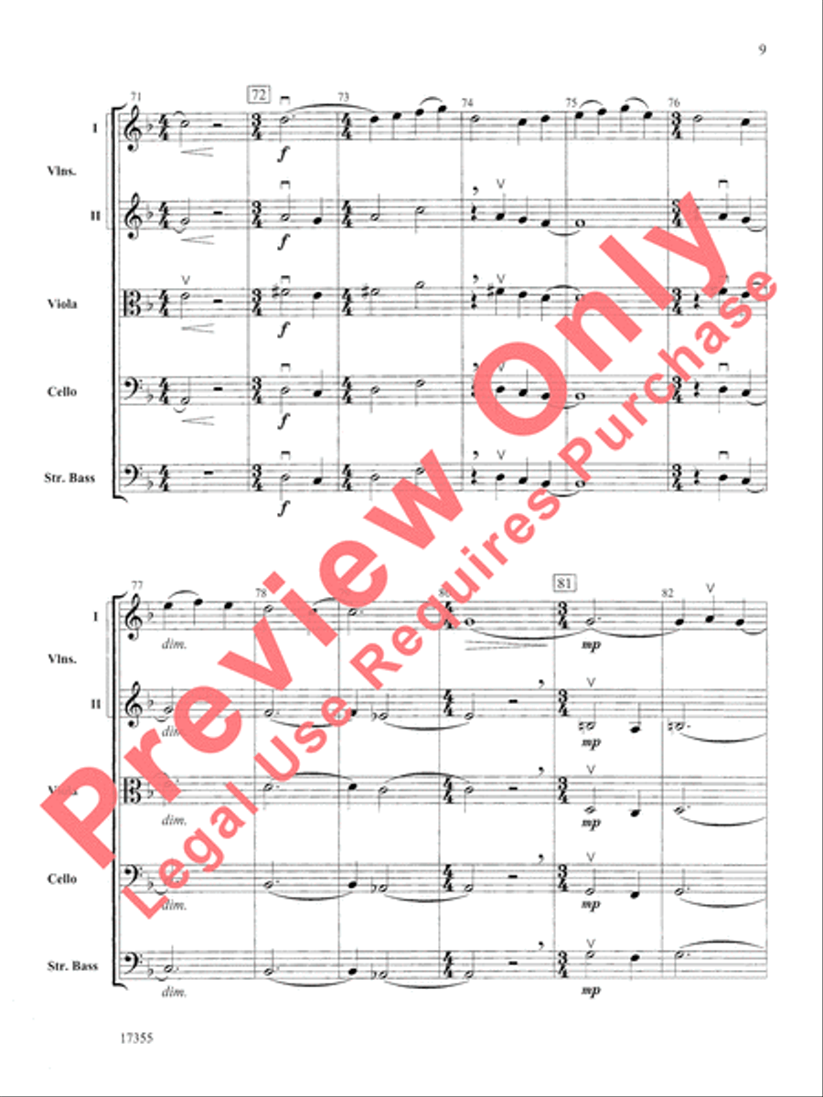 Mantras String Orchestra scores gallery preview page 10