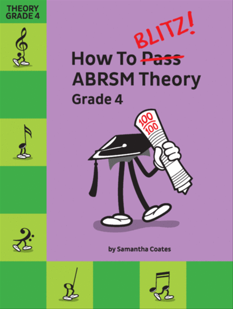 How To Blitz! ABRSM Theory Grade 4 (2018 Revised Edition) Collection / Songbook scores gallery preview page 1
