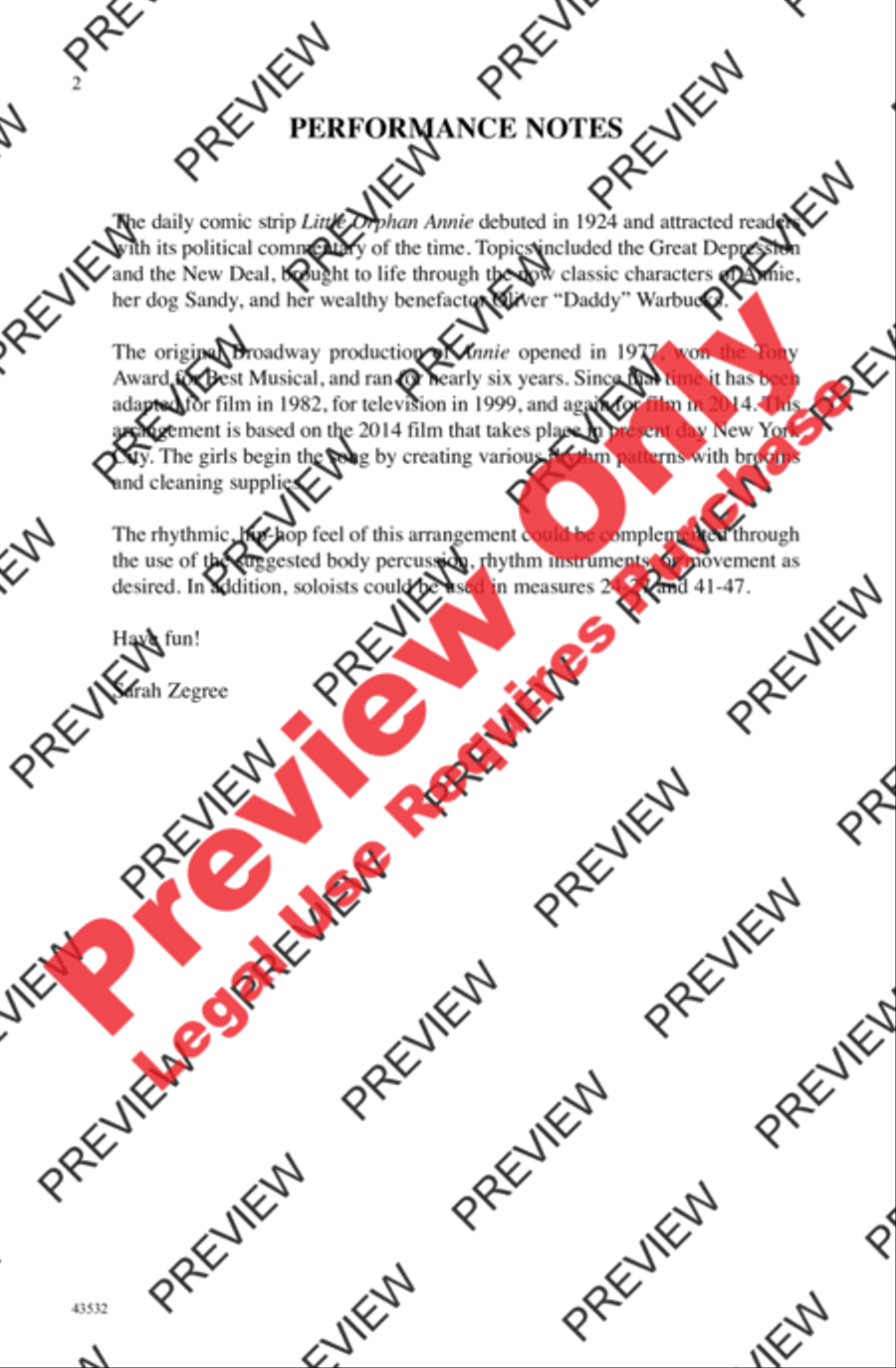 It's the Hard-Knock Life It's the Hard-Knock Life 3-Part scores gallery preview page 2