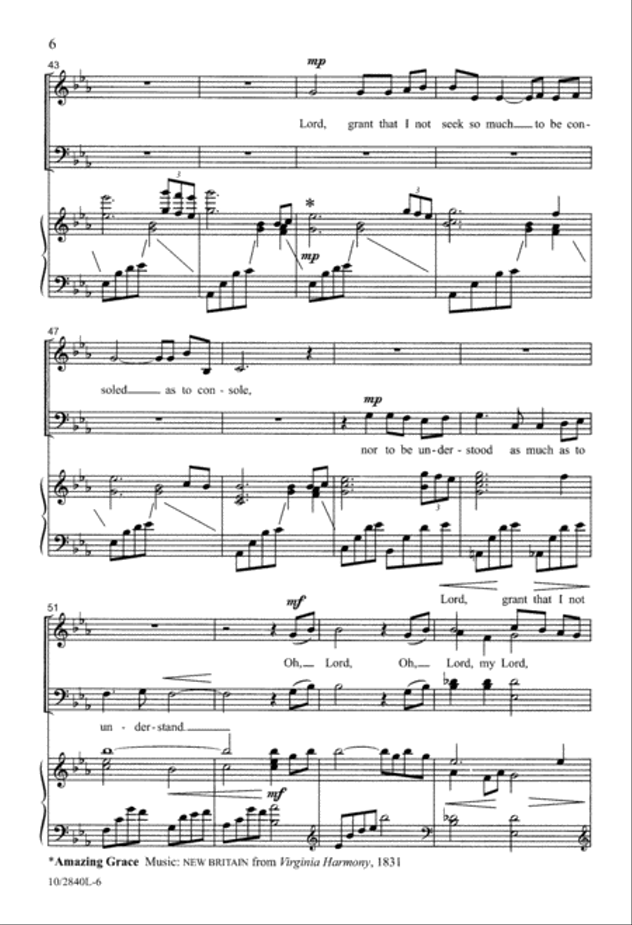 Lord make me an instrument of your peace by stephen l lawrence 4