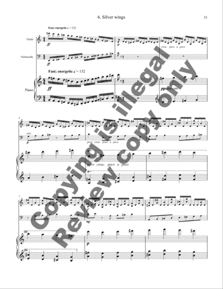 Pender Harbour Suite Pender Harbour Suite Piano Trio scores gallery preview page 25
