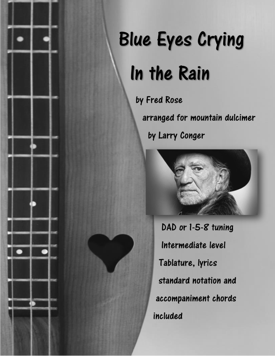 Blue Eyes Crying In The Rain Dulcimer scores gallery preview page 1