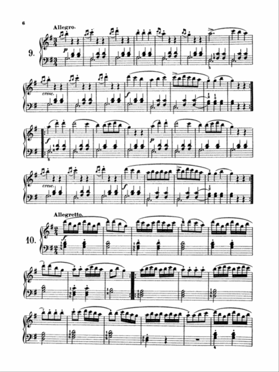 Czerny: Five Finger Studies, Op. 777 Piano Method scores gallery preview page 6