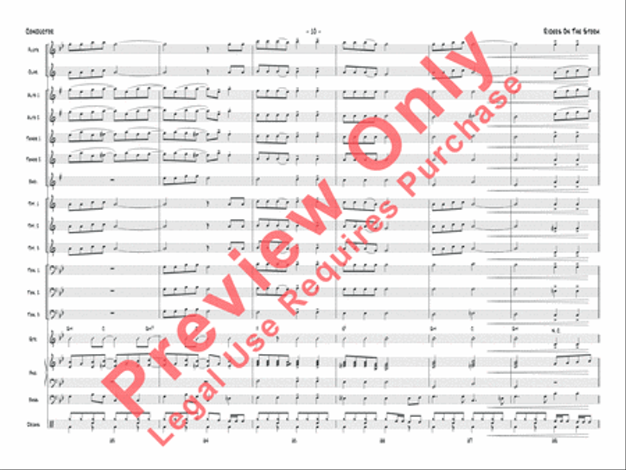 Riders on the Storm Jazz Ensemble scores gallery preview page 11