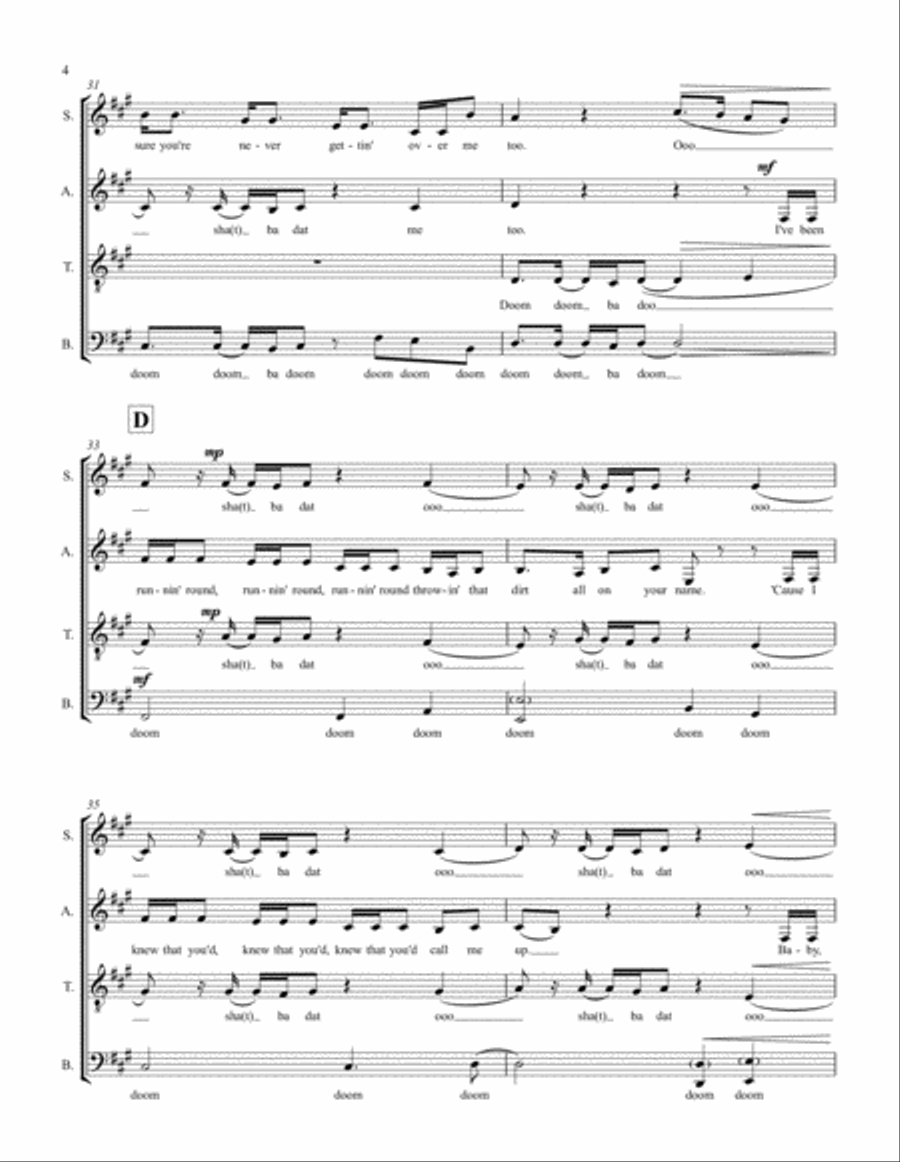 Attention 4-Part scores gallery preview page 4