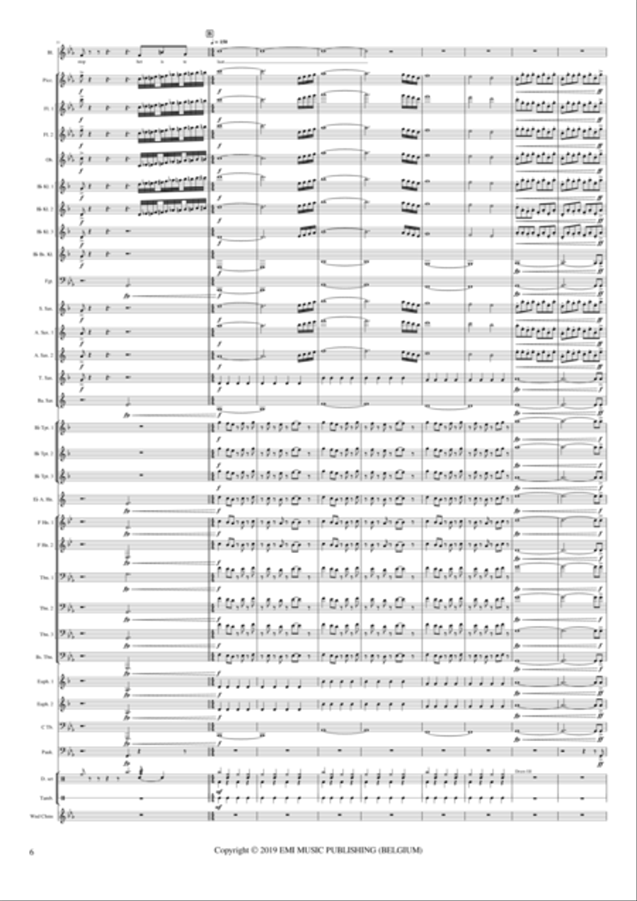 Dag Vreemde Man Concert Band scores gallery preview page 6