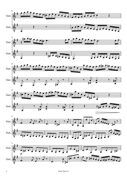 Allegro - Duo No.1 in G Major (Arr. for 2 Guitars), K.423