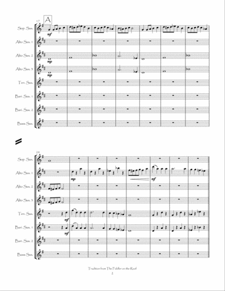 Tradition Woodwind Ensemble scores gallery preview page 5