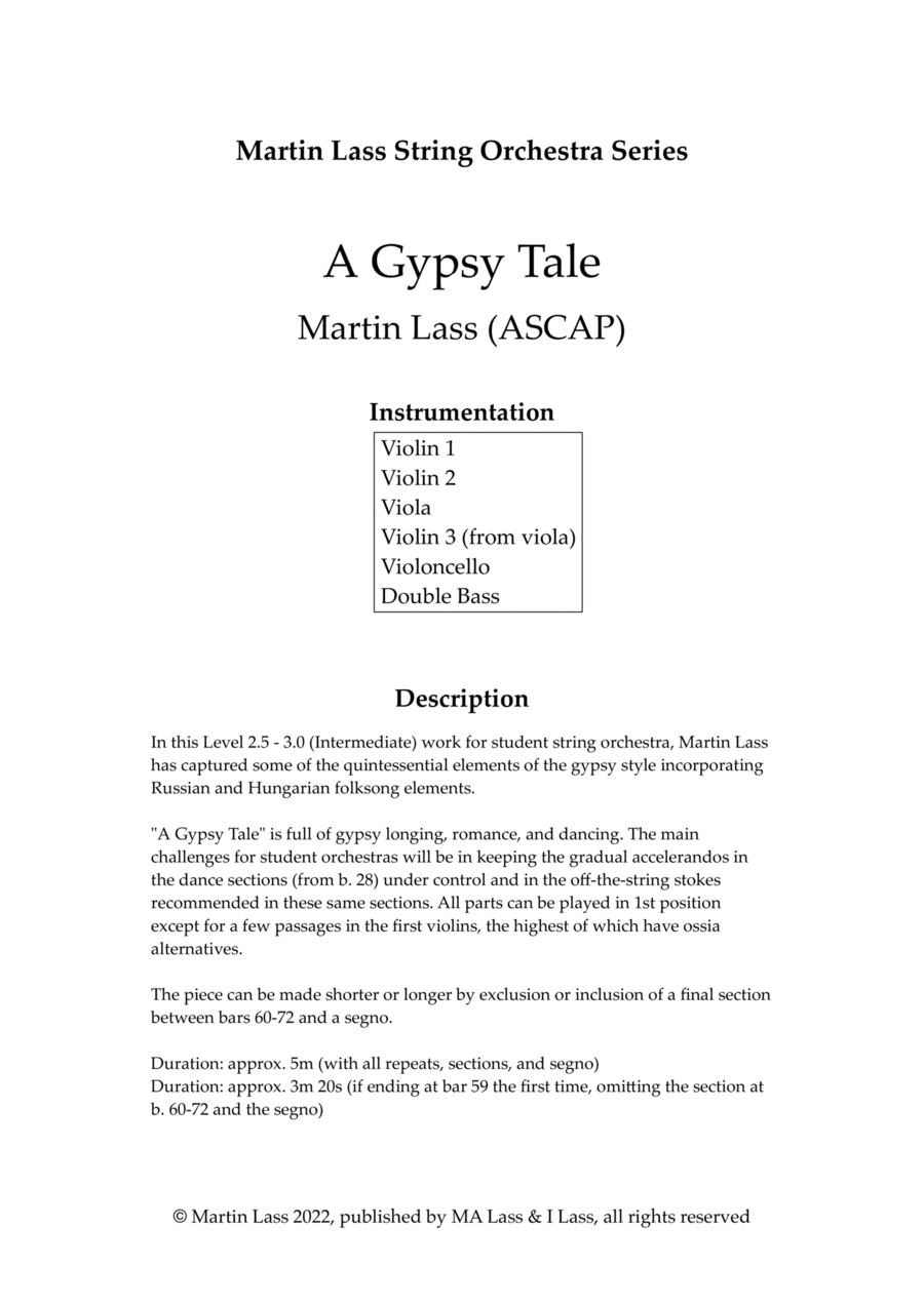 A Gypsy Tale image number null