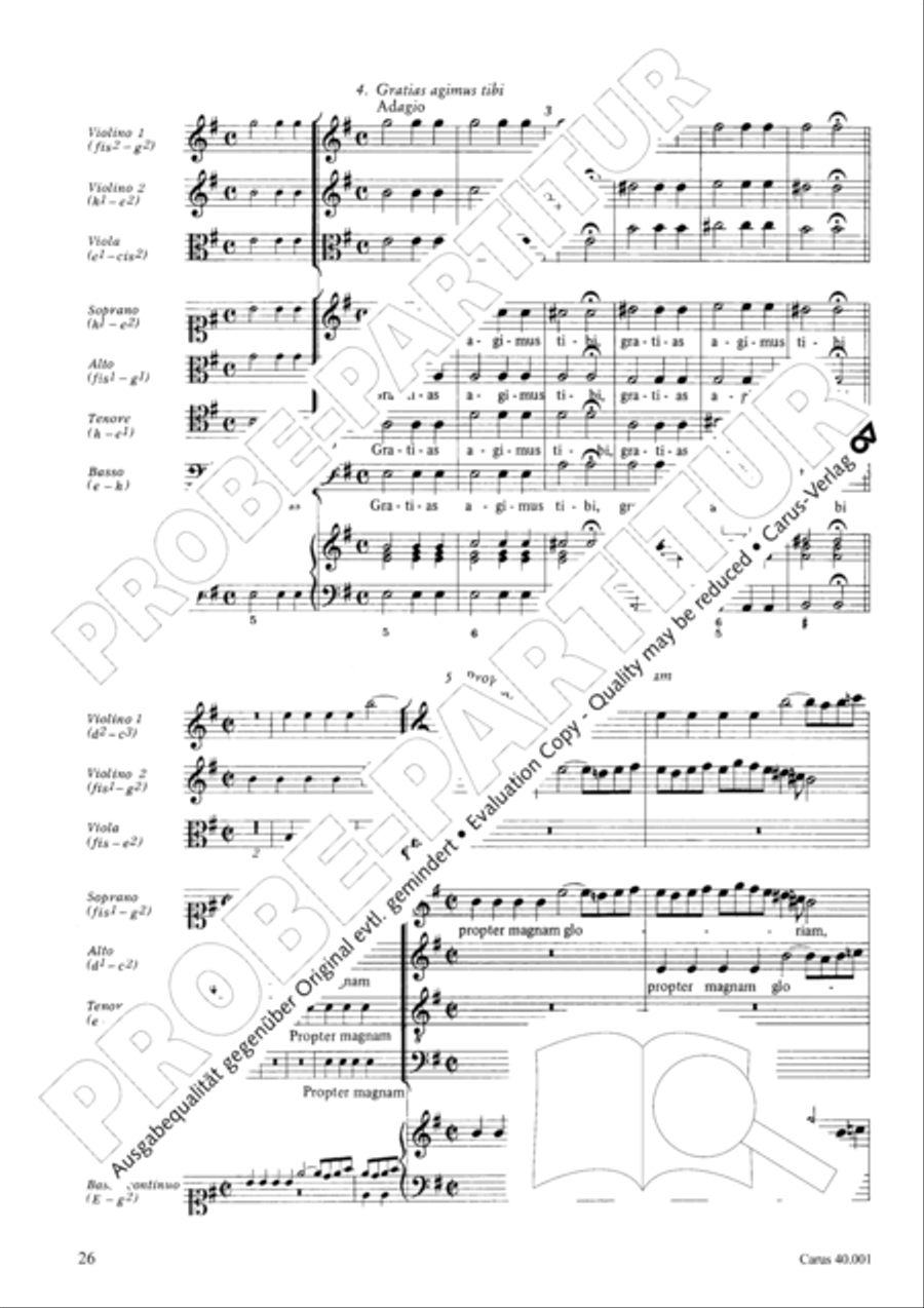 Gloria in D Gloria in D SSA scores gallery preview page 33